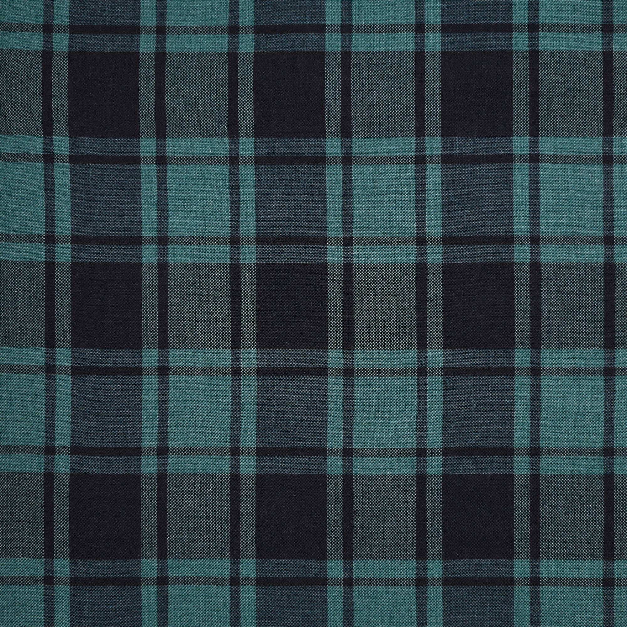 Pine Grove Prairie Long Panel Set of 2 – Green Plaid Curtains - Designers Cove