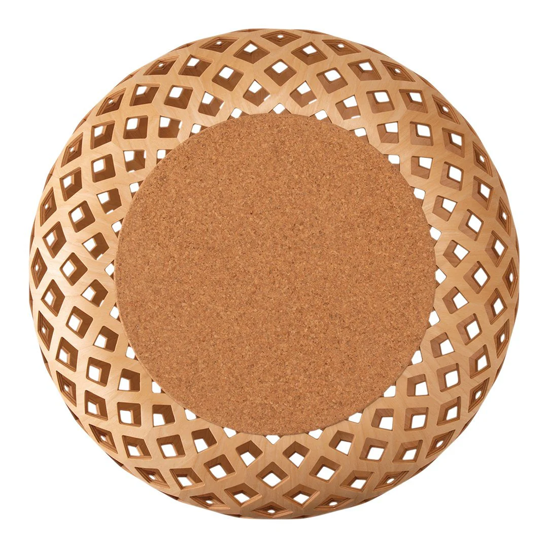 KINA Ottoman - Cork Top - Designers Cove