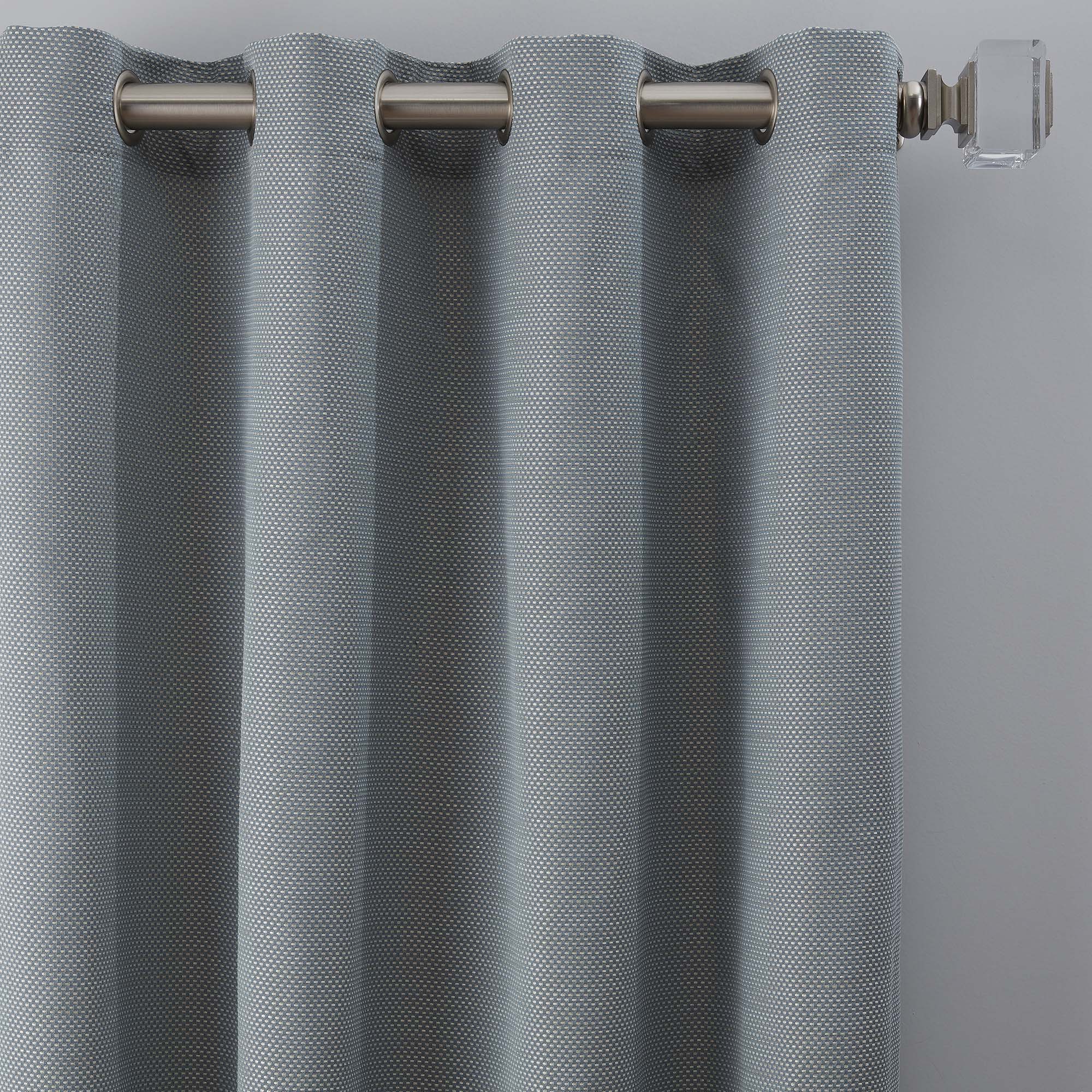 Maxwell Textured Solid Room Darkening Window Panel - Designers Cove