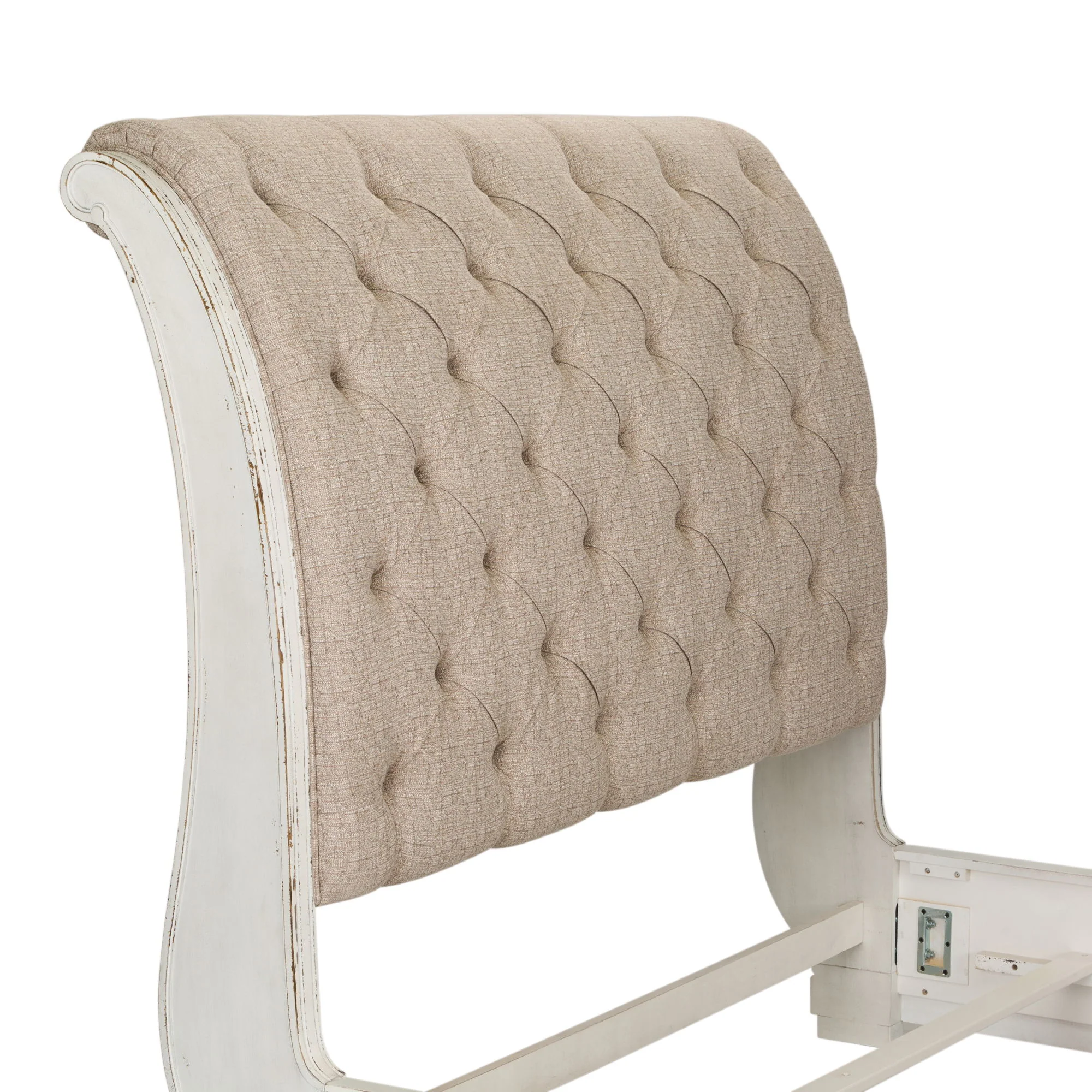 Abbey Park - Upholstered Sleigh Headboard - Designers Cove