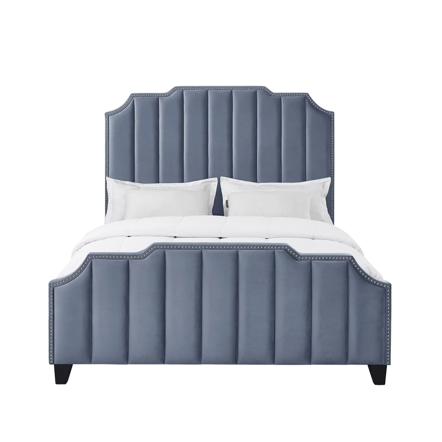 Poppy Upholstered Platform Bed - Designers Cove