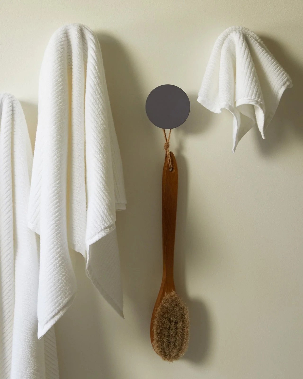 Soft Rib Towels (White) - Designers Cove