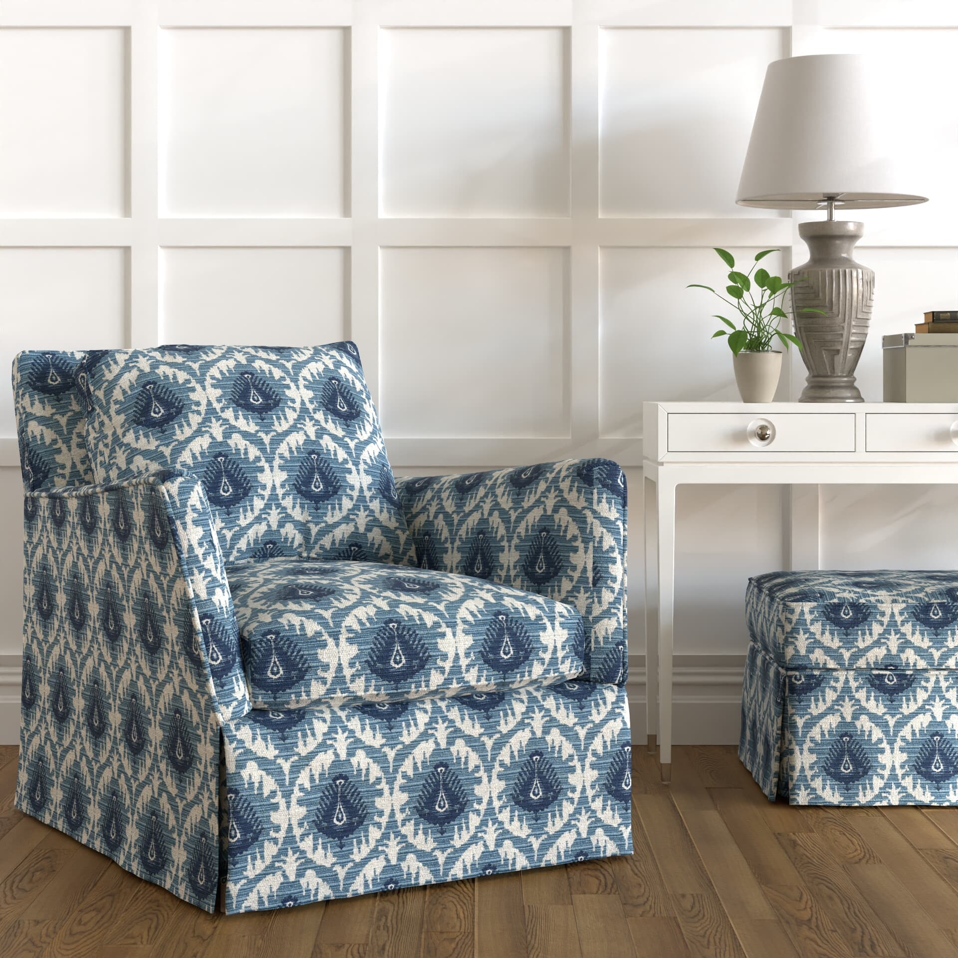 Jutland 4 Baltic - Stout Textiles Fabric - Designers Cove