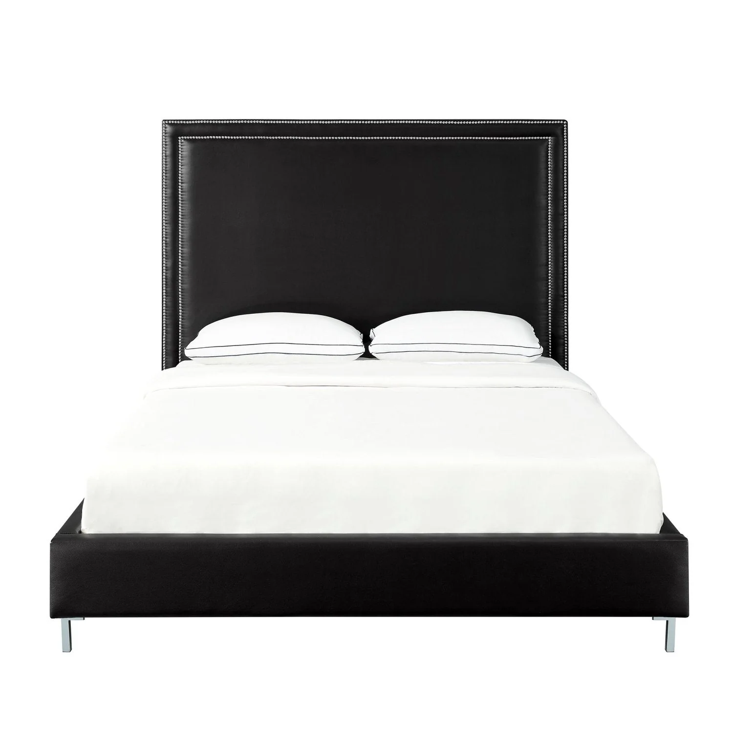 Monroe PU Leather Bedframe - Designers Cove