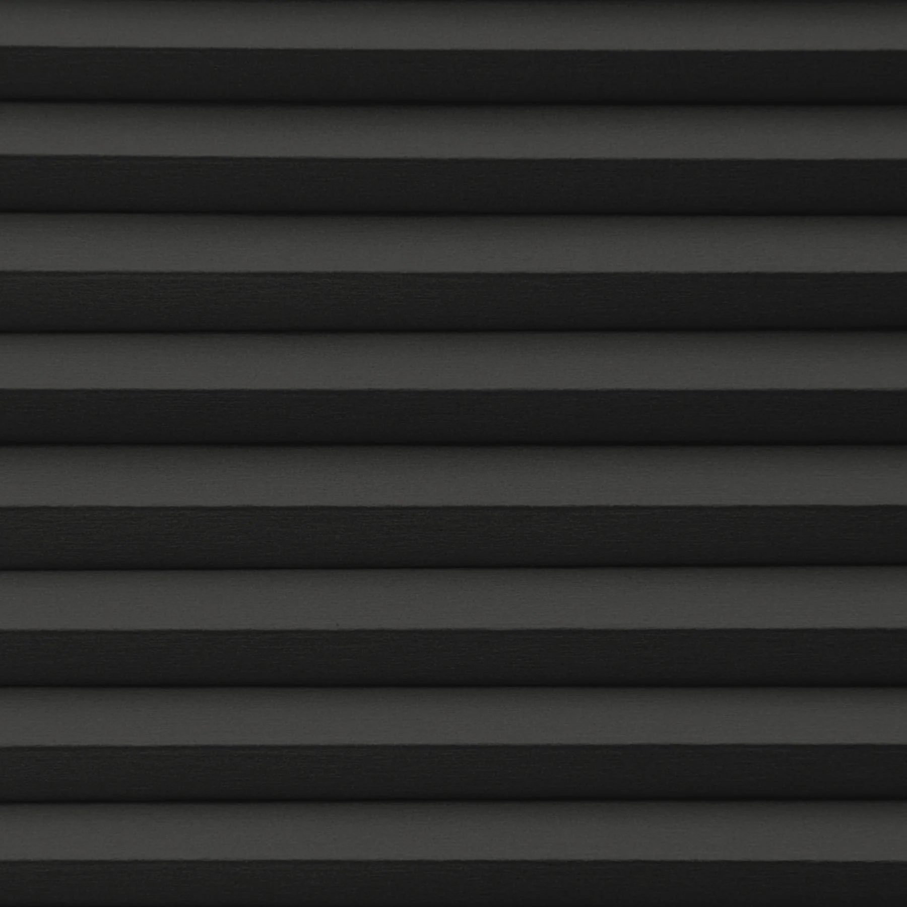 Saint Lucia Midnight Black Pleated Blinds - Designers Cove