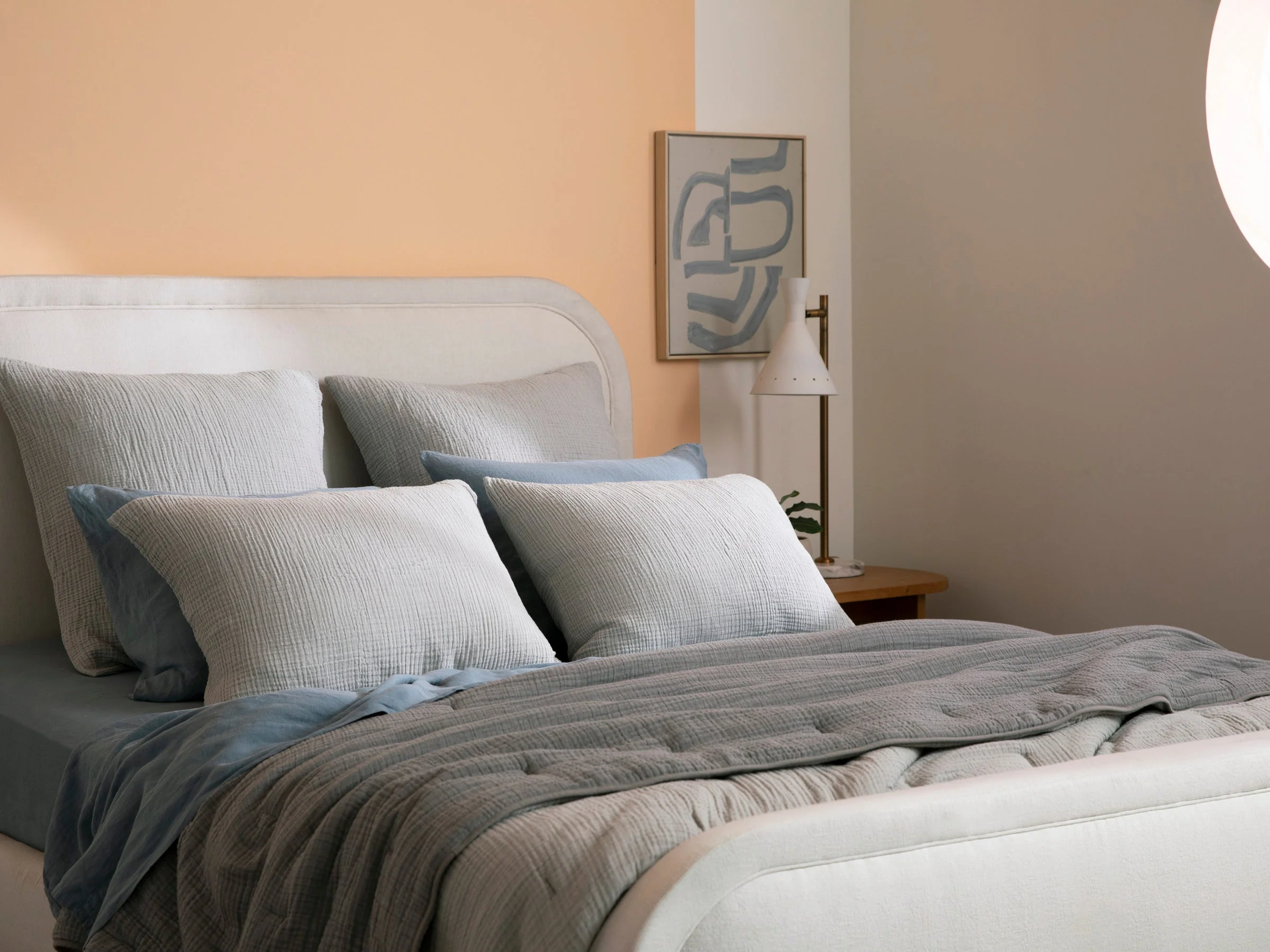 Organic Cloud Cotton Quilt - FINAL SALE (Steel and Smoke) - Designers Cove