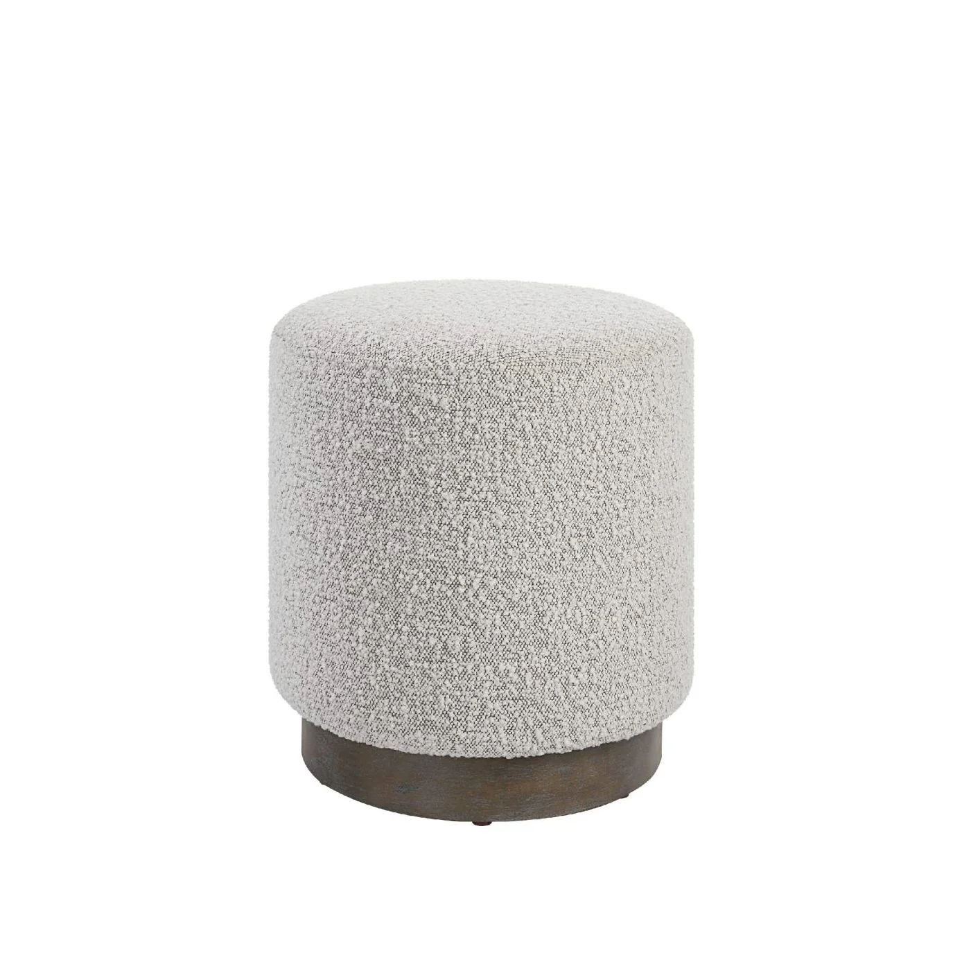 AVILA GRAY OTTOMAN - Designers Cove