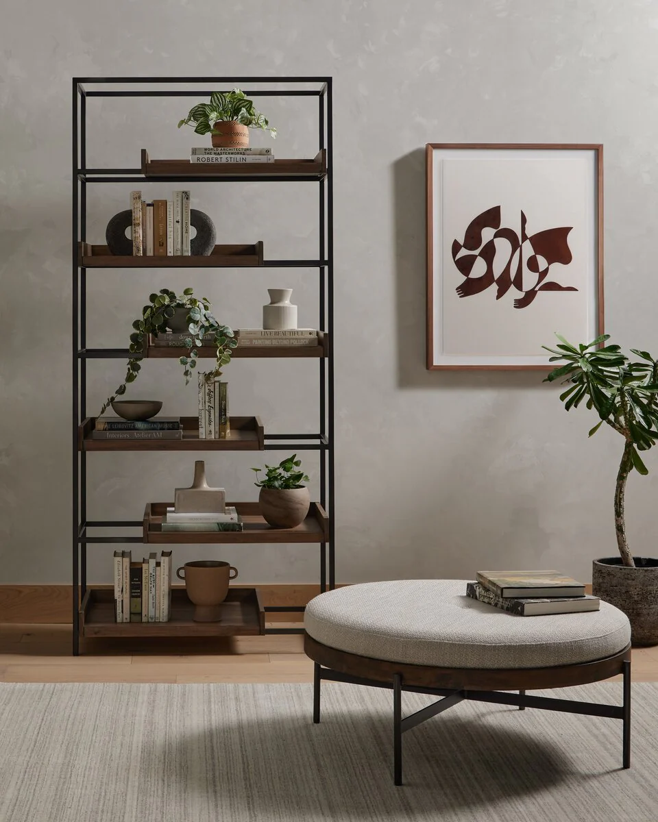 Edwyn Large Ottoman - Designers Cove