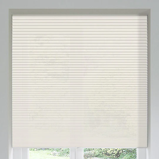 Tokyo Cream Pleated Blinds - Designers Cove
