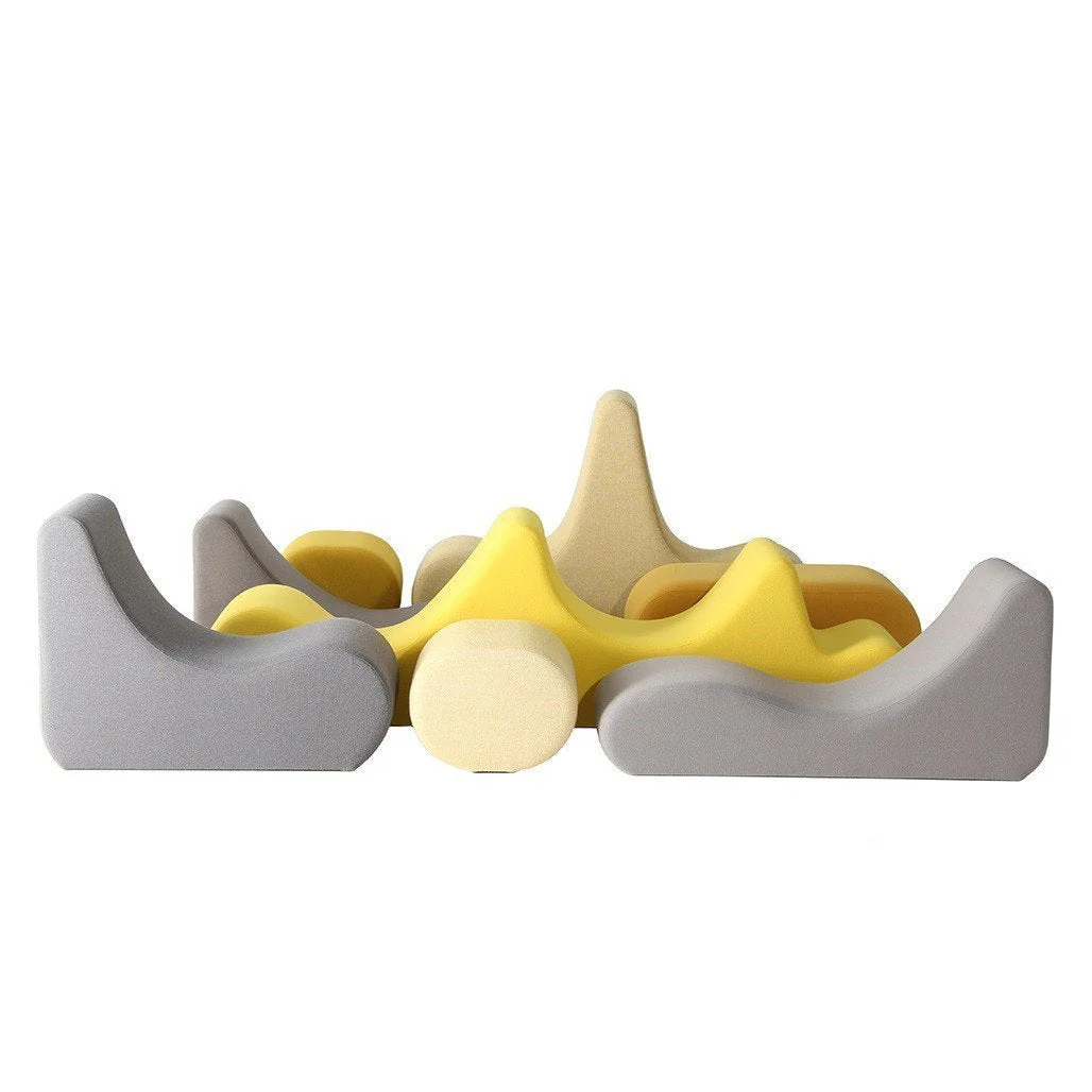 Welle 5 Footstool - Designers Cove