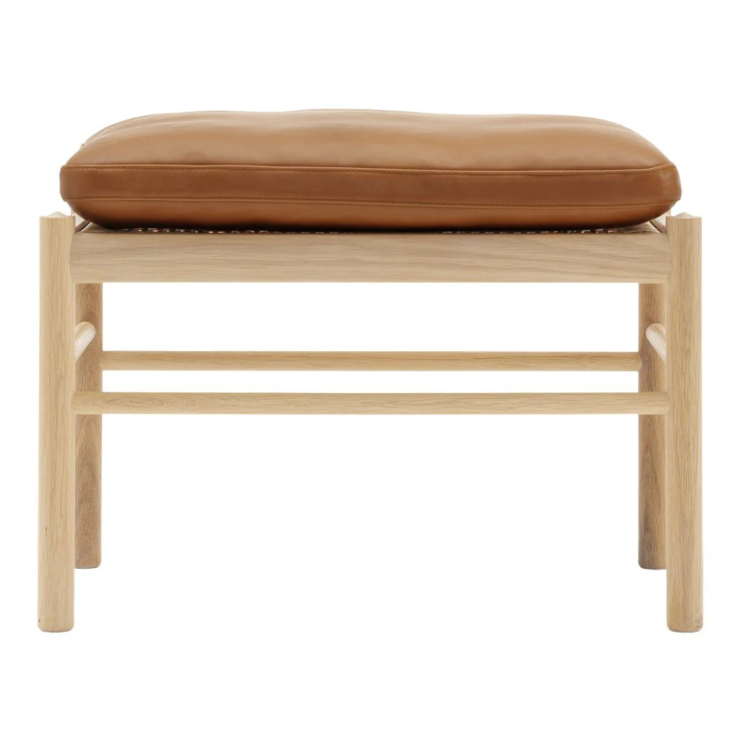 OW149-F Colonial Ottoman - Designers Cove