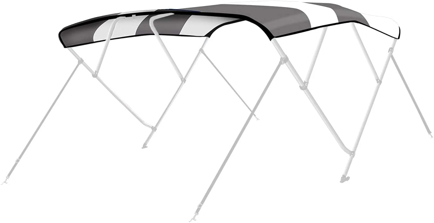 Replacement Canvas Cover for 3 Bow and 4 Bow Bimini Top (Canvas Cover Only Without Frame) - Designers Cove