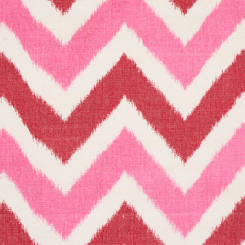 Vedado Ikat - Pink - Schumacher 79461 Fabric - Designers Cove