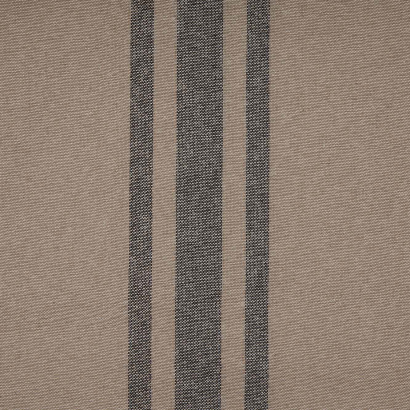 Grain Sack Charcoal Prairie Long Panel Set of 2 84x36x18 - Designers Cove