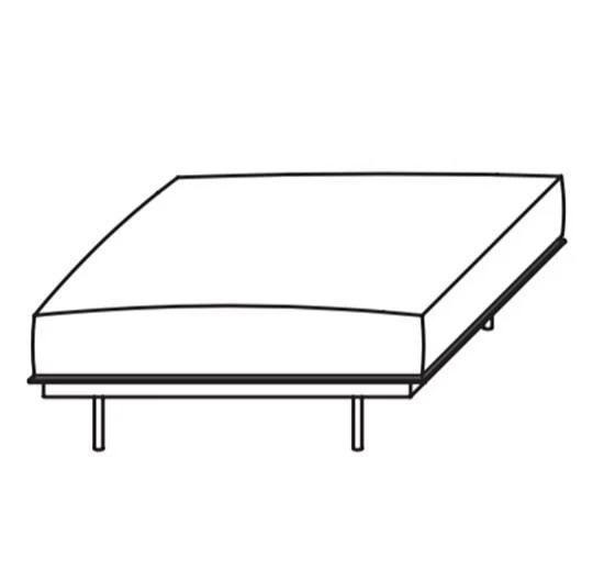 535 Sit Up Ottoman - Designers Cove