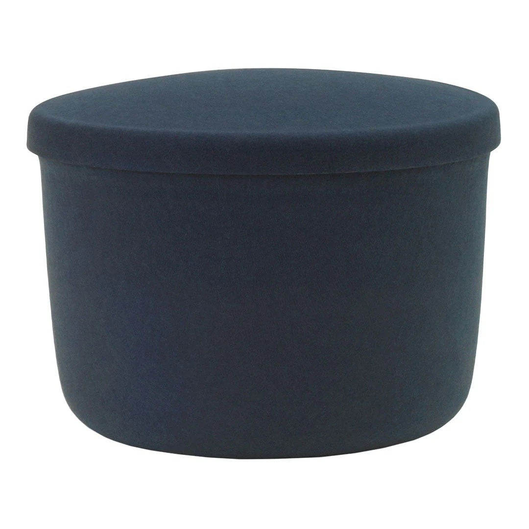 Hide Storage Pouf - Designers Cove
