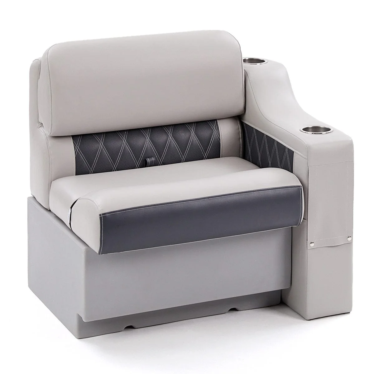 Left Luxury Pontoon Seat Arm - Designers Cove