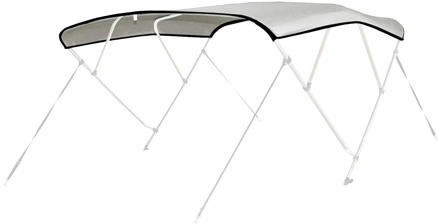 Replacement Canvas Cover for 3 Bow and 4 Bow Bimini Top (Canvas Cover Only Without Frame) - Designers Cove