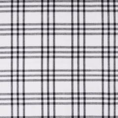 Sawyer Mill Black Plaid Prairie Swag Set of 2 36x36x18 - Designers Cove