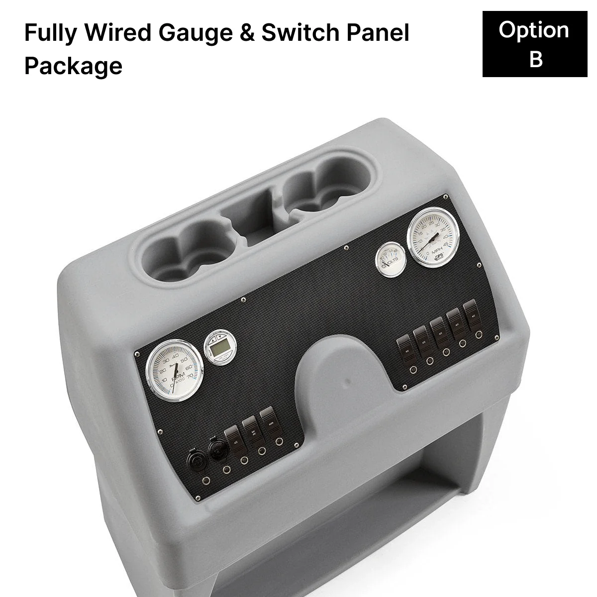 DeckMate Classic Pontoon Console - Complete Helm Package - Designers Cove