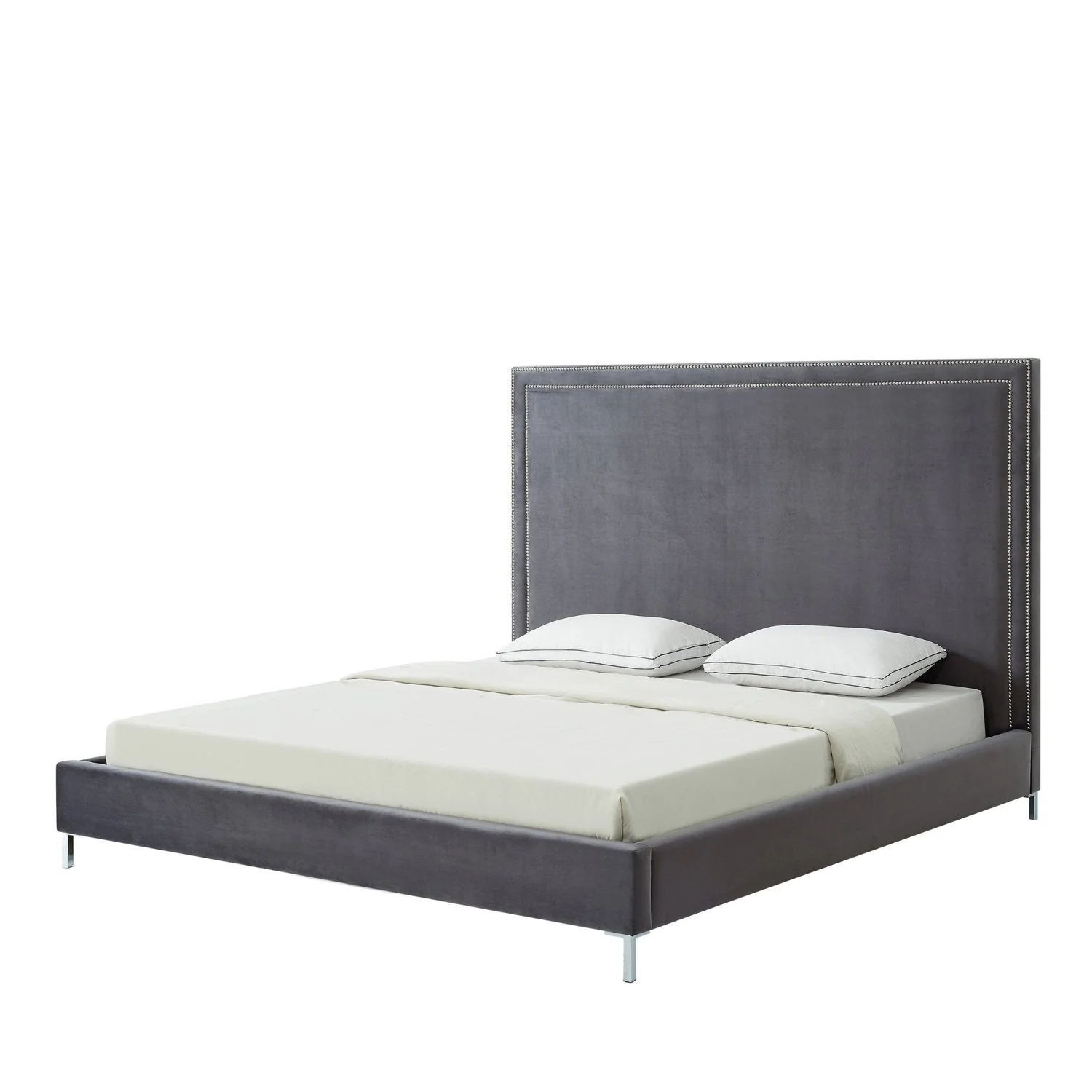 Monroe Velvet Bedframe - Designers Cove