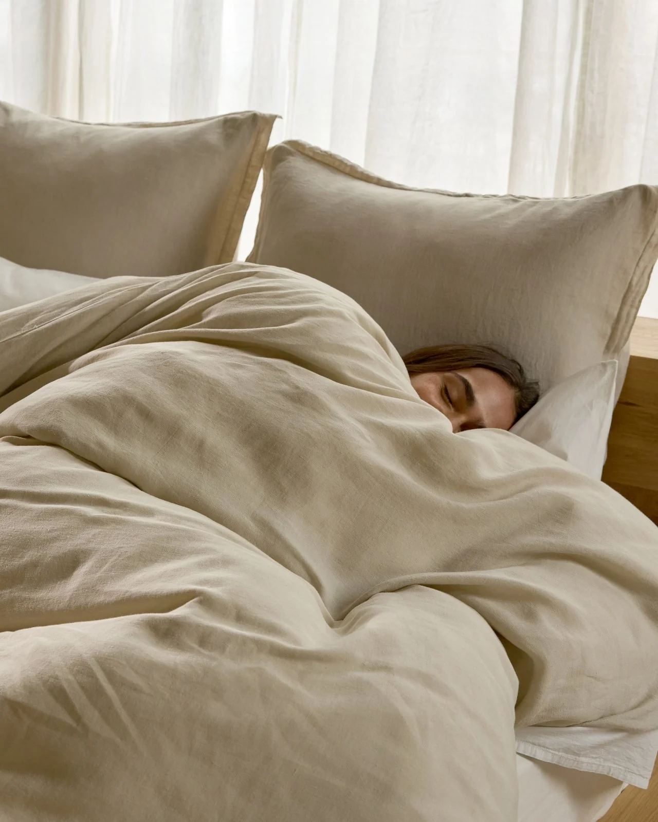 Linen Duvet Cover (Bone) - Designers Cove