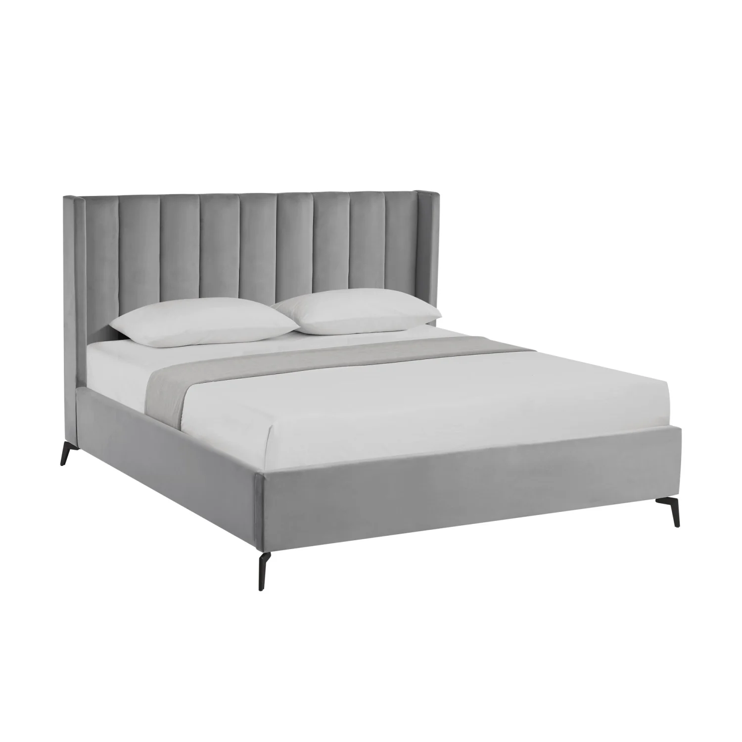 Caliyah Velvet Bed - Designers Cove