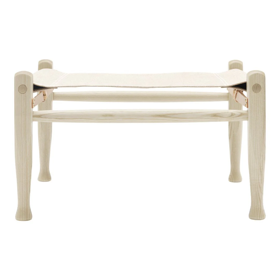 KK97170 Kaare Klint Safari Chair Footrest - Designers Cove