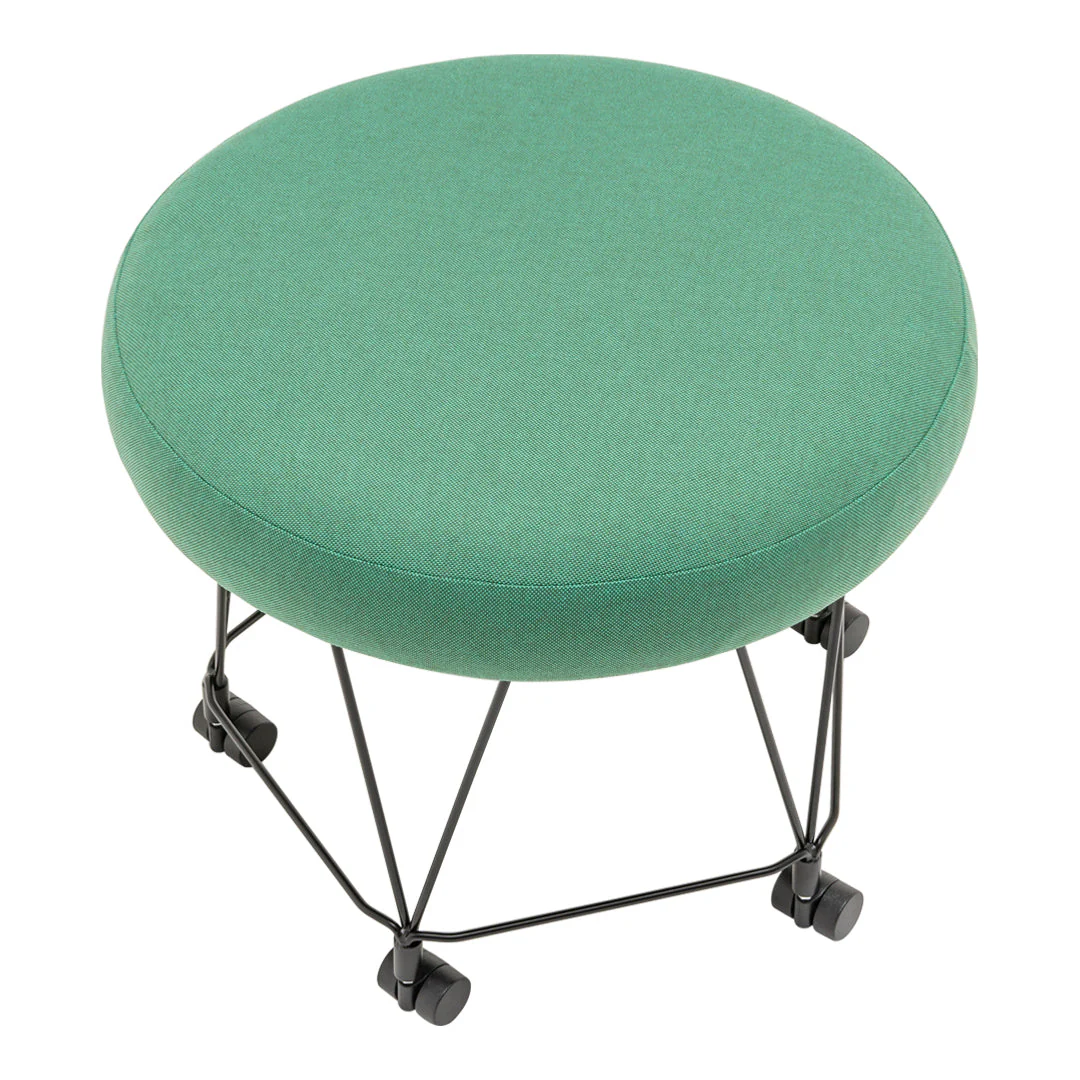 Pental Pouf w/ Casters - Designers Cove