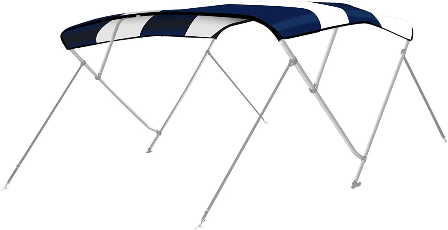 Replacement Canvas Cover for 3 Bow and 4 Bow Bimini Top (Canvas Cover Only Without Frame) - Designers Cove